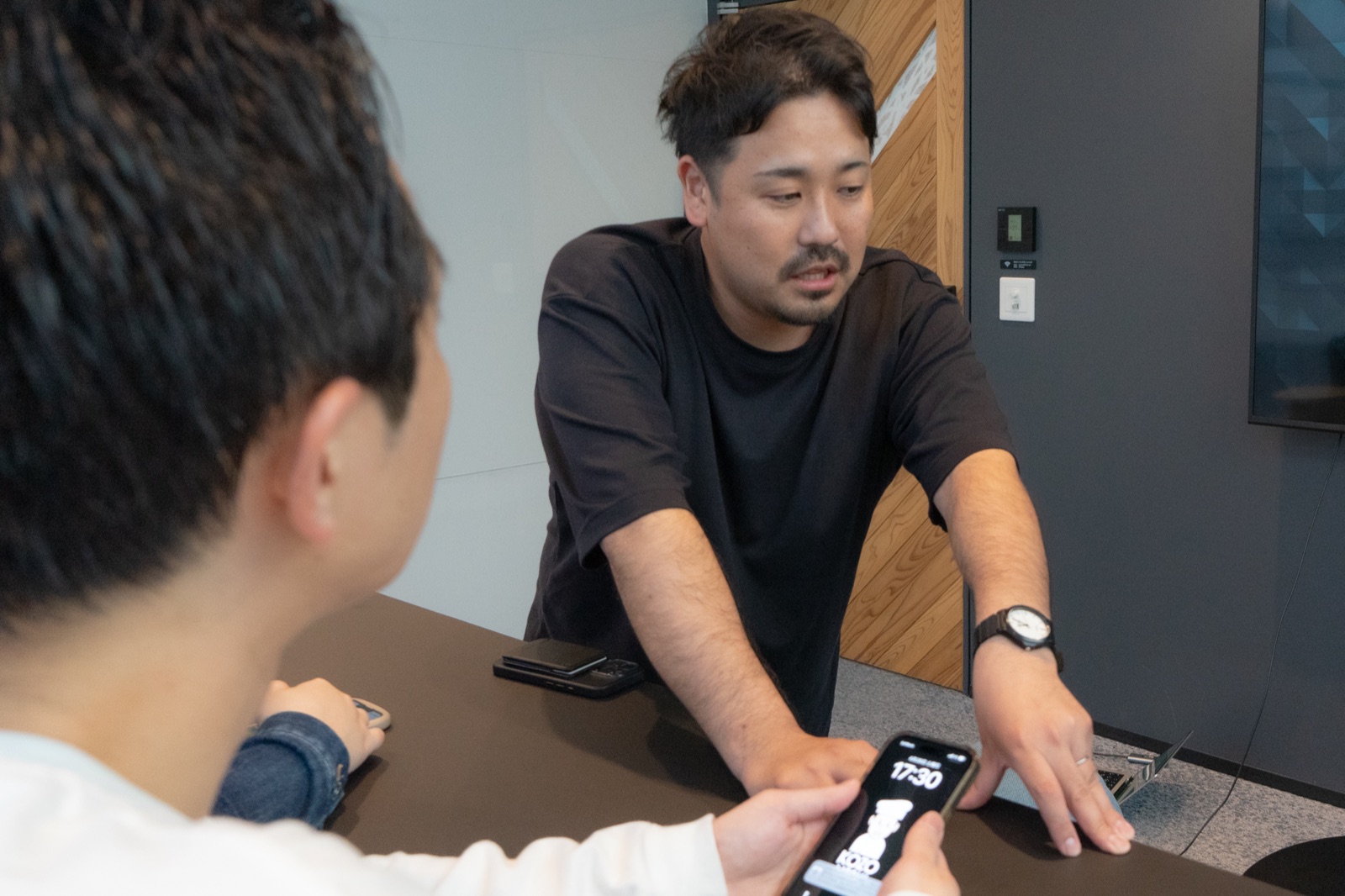 朝倉駿との個別面談